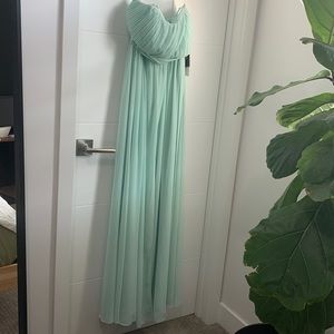 Lulus Bridesmaid Dress seafoam green